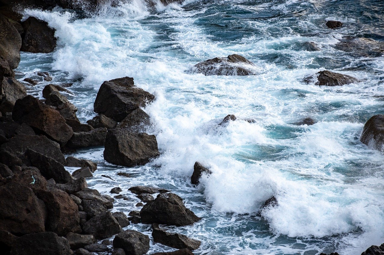 海, 石头, 水, 海岸, 湾, 海洋, 波浪, 岩石, 海, 海, 海, 海