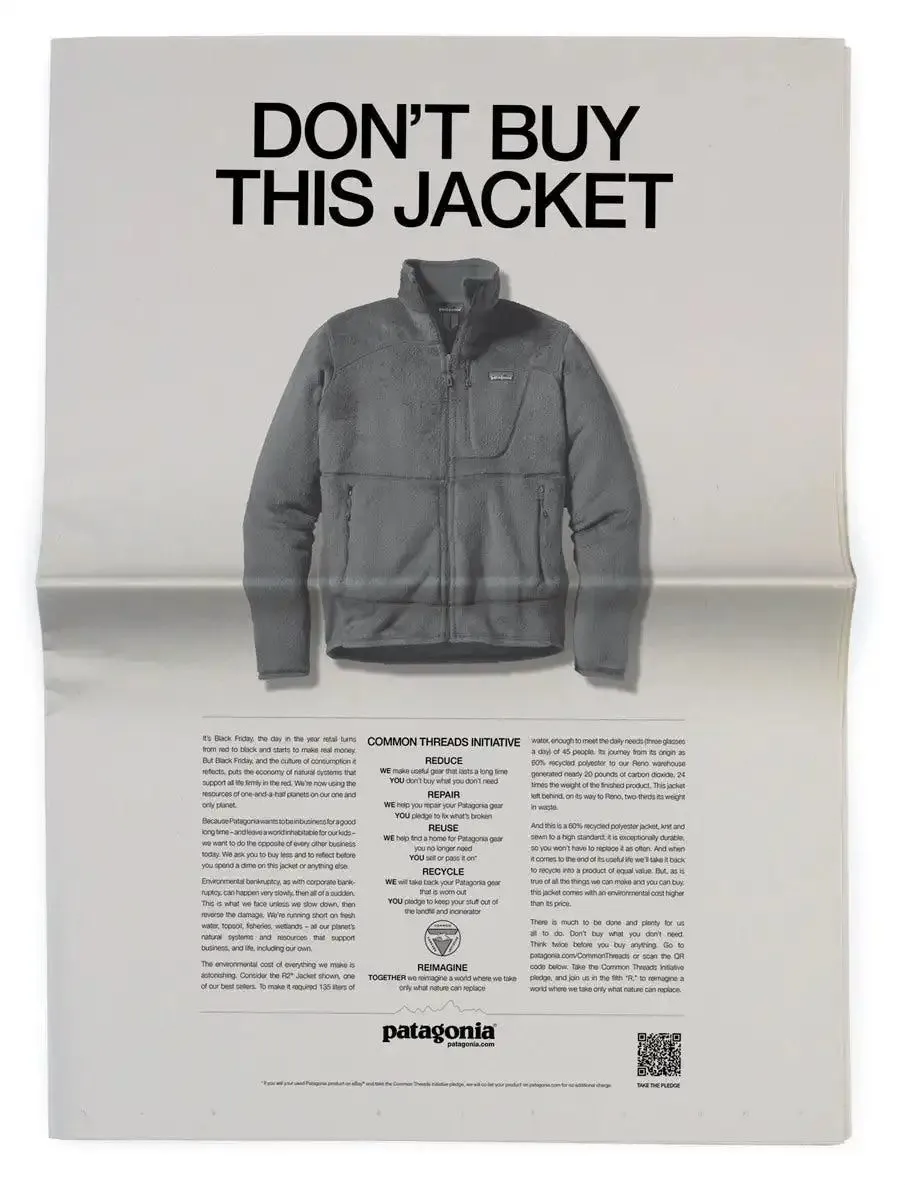 Patagonia:地球是我们唯一的股东