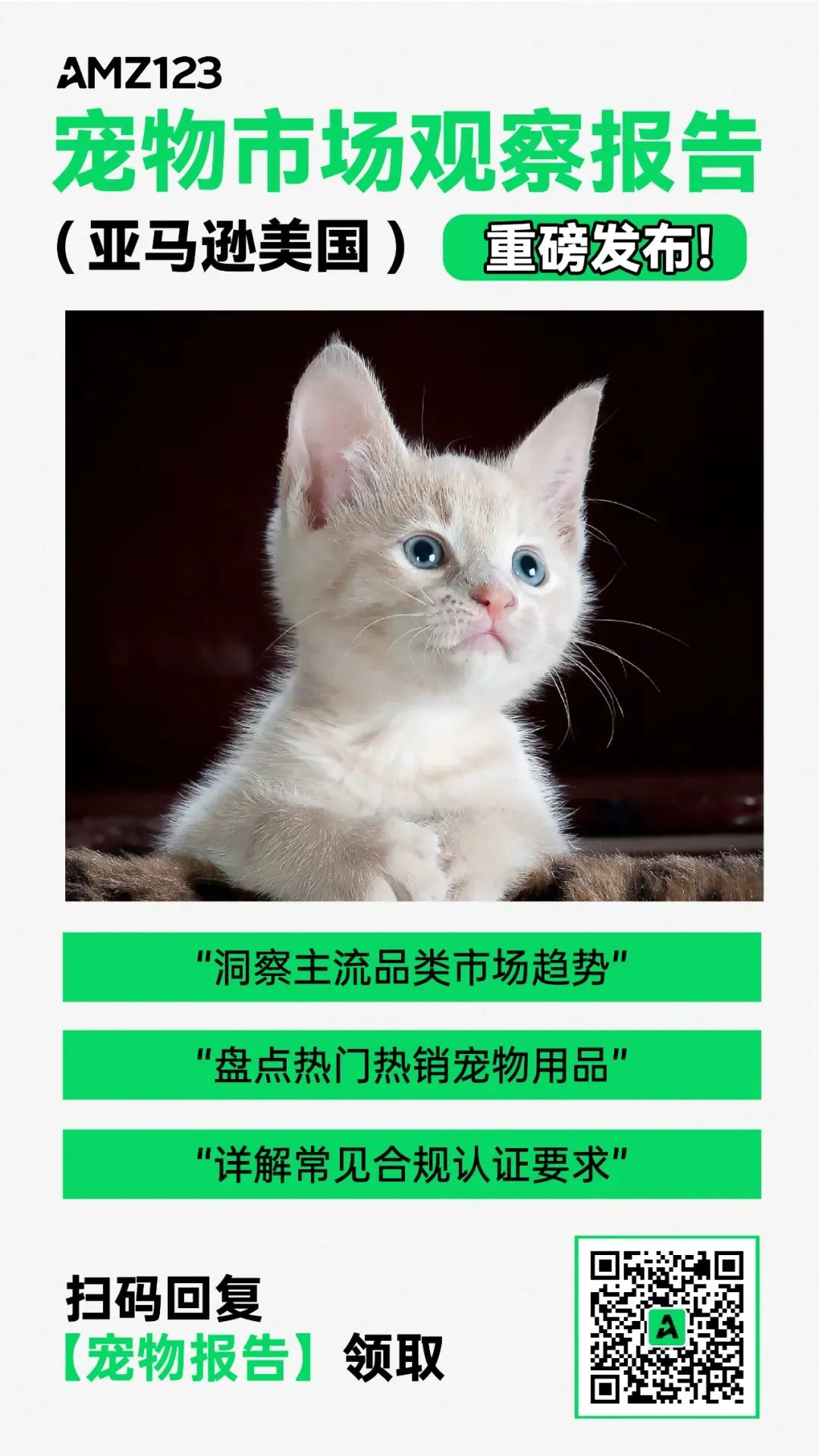 AMZ123 | 亚马逊美国宠物市场观察报告发布！