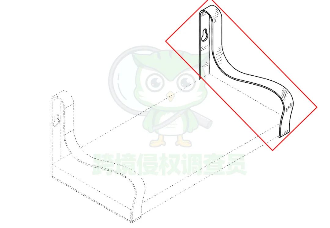 爆款专利刚下证！小心亚马逊爆款壁挂式浮动隔板，侵权风险极高！