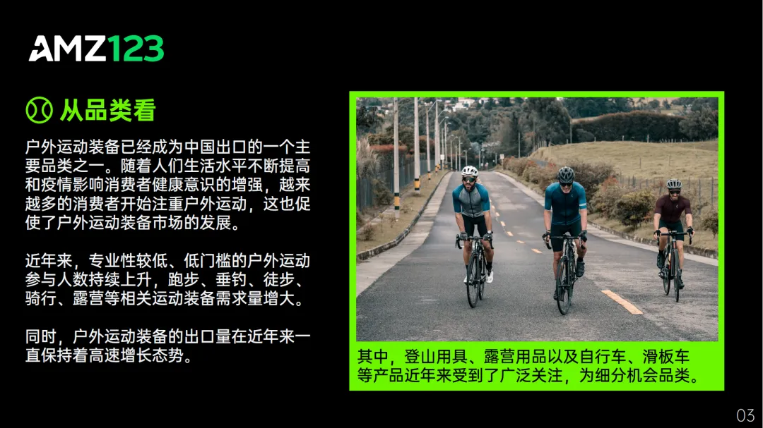 AMZ123 | 亚马逊店铺洞察报告之【运动户外】篇重磅发布