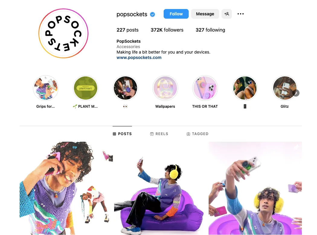 明星人手一个的手机气囊支架!Popsockets凭什么能卖到300元?