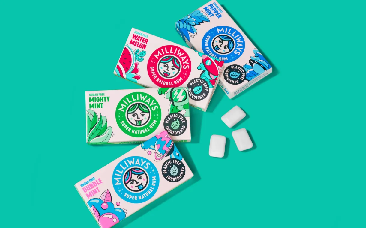 口香糖品牌Milliways获300万英镑融资