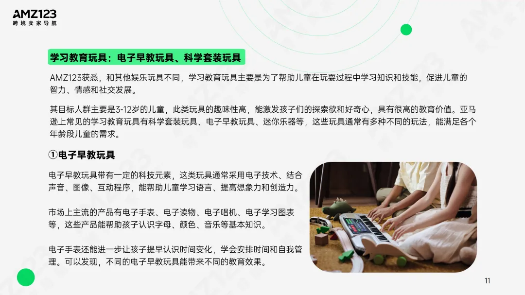 AMZ123 | 亚马逊美国玩具市场观察报告发布!