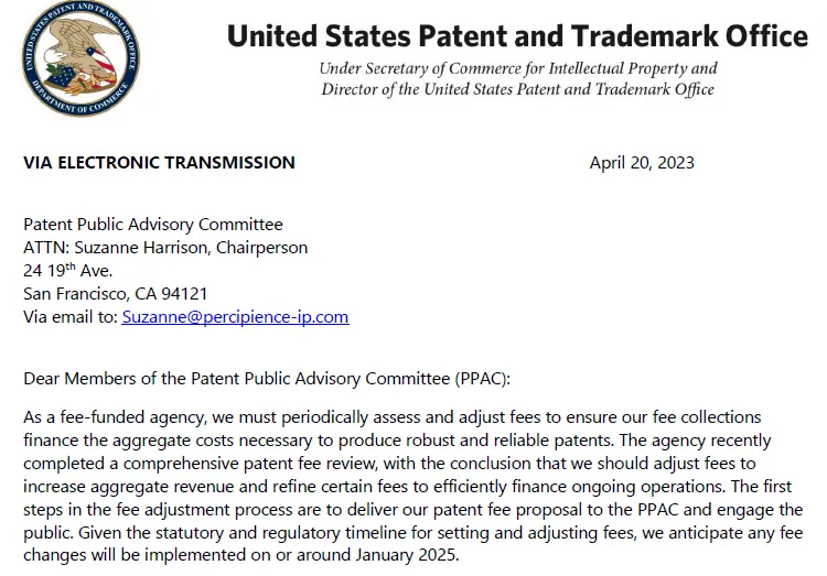 涨价1.8万!就在刚刚,USPTO拟宣美国商标专利官费上涨!