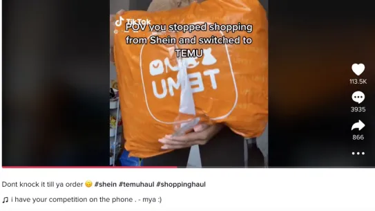 SHEIN和Temu狭路相逢,谁更胜一筹?