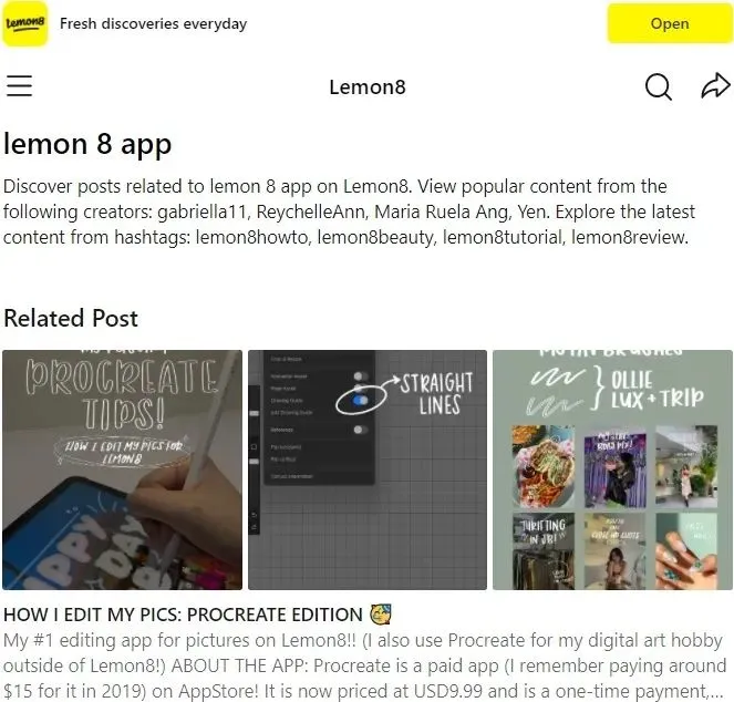 TikTok被禁止下的B方案?TikTok或将与Lemon8进行整合!
