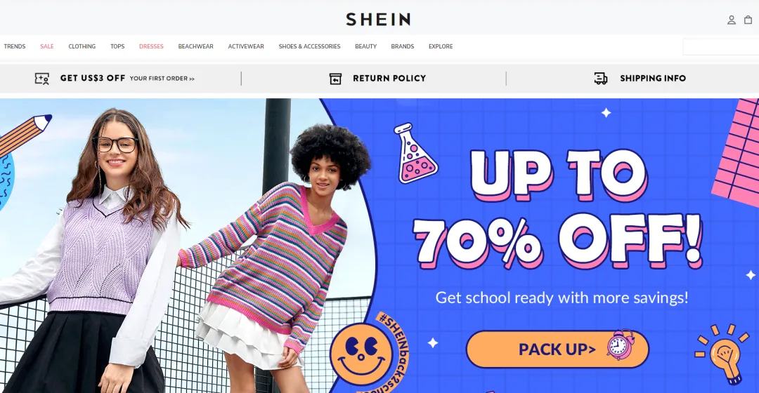 平台模式和实体店:助力Shein腾飞?Shein欧洲中东30个快闪店来了