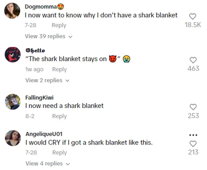 TikTok再出“爆款”！鲨鱼毛毯热度破亿，卖家月出数万单？！