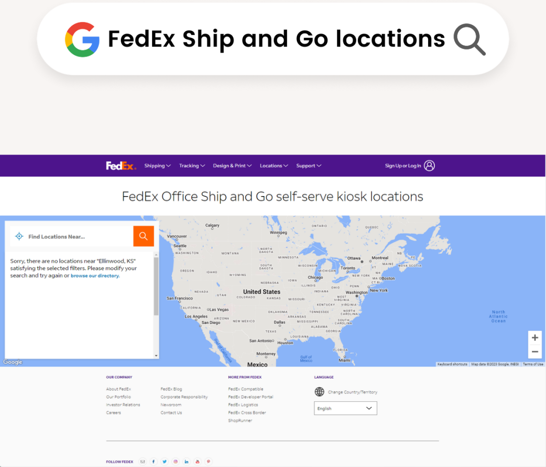 不想排队？FedEx的自助寄件机了解一下！