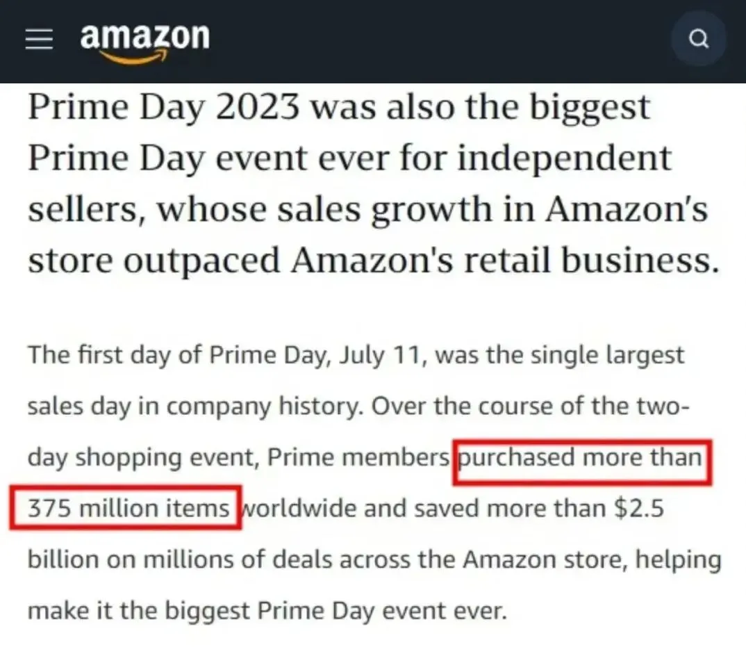 亚马逊Prime day秋季大促在即,这几件事卖家务必提前准备好!