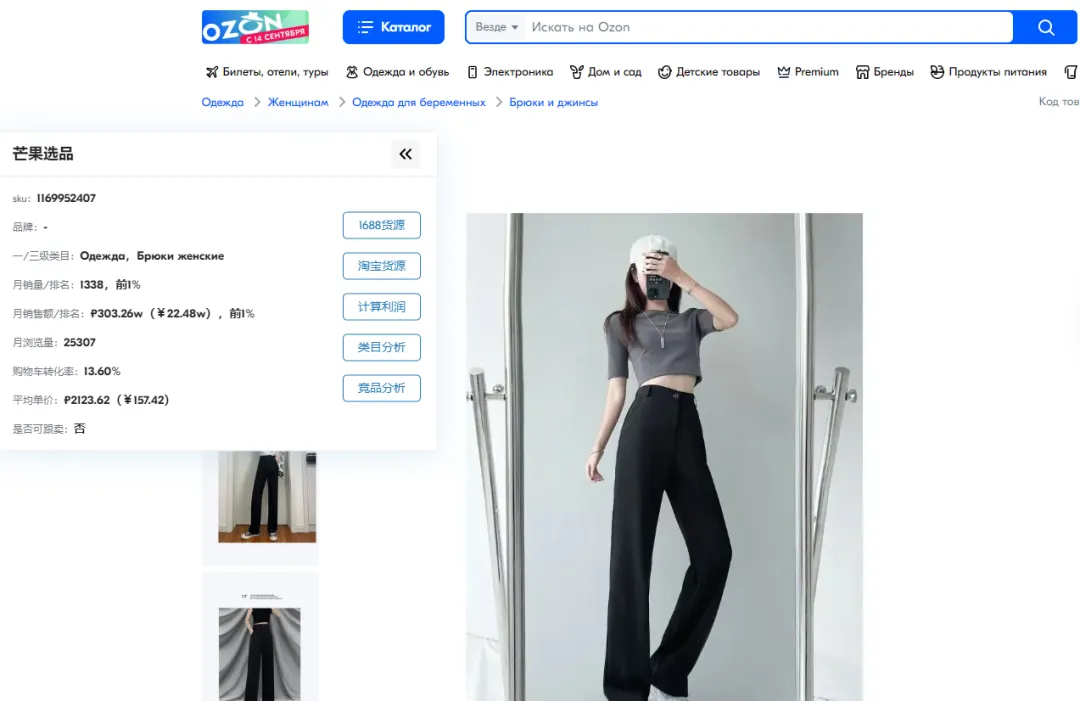 Ozon上65元的乐高保时捷卖到近300元 | 潜力爆品推荐