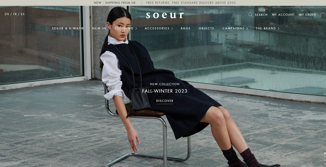 Style Capital收购法国时尚品牌Soeur