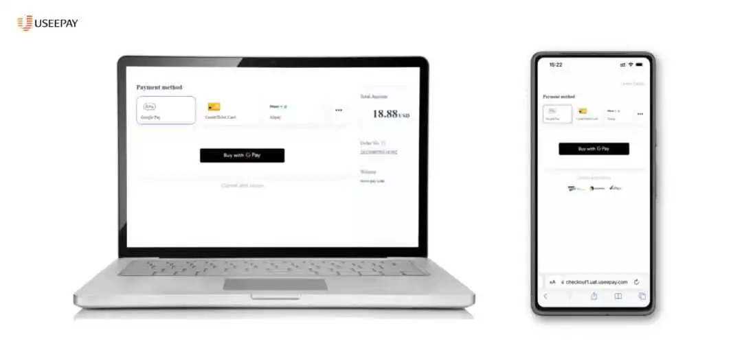 UseePay为顾客接入Google Pay