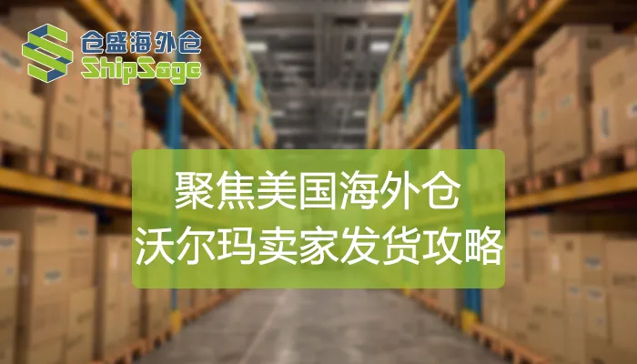 聚焦美国海外仓|Walmart卖家物流发货方式指南