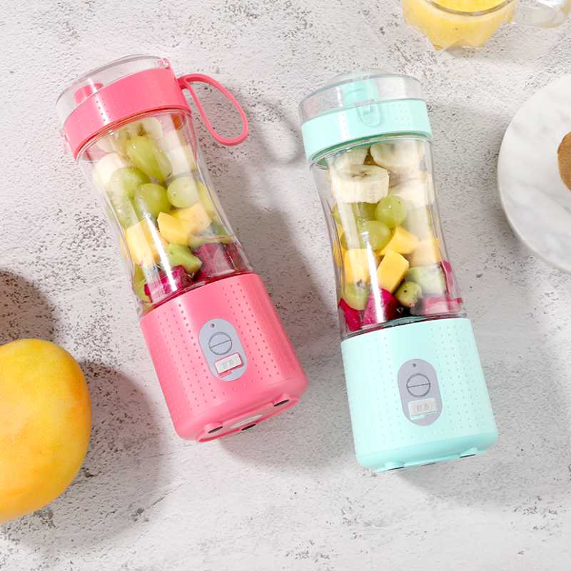 亚马逊家用迷你榨汁机A1款 小型便携式充电榨汁杯水果电动搅拌杯