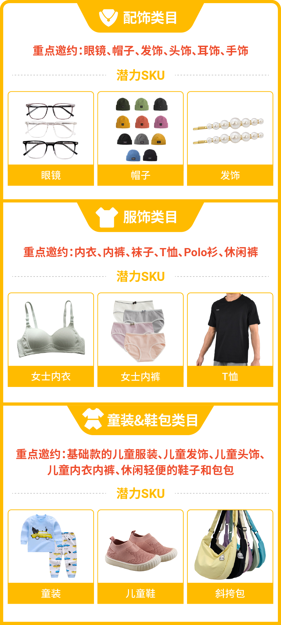 时尚类目品类介绍