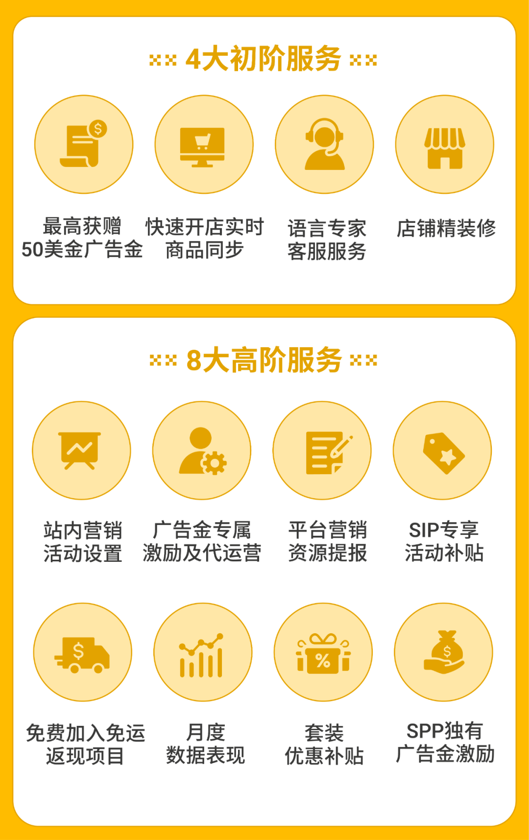 启航期4大初级服务