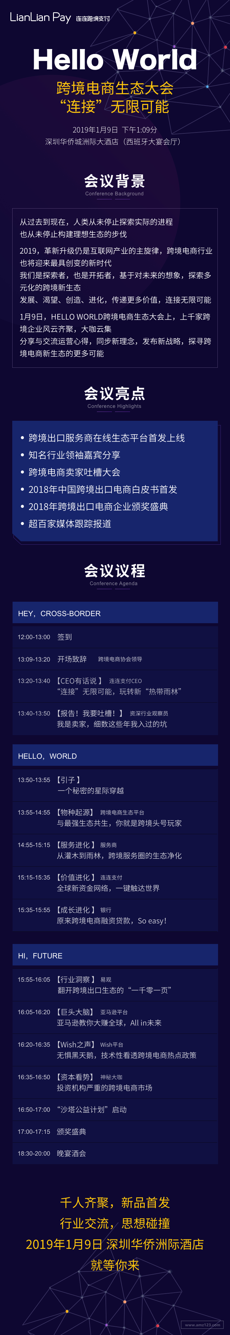 Hello World——跨境电商生态大会