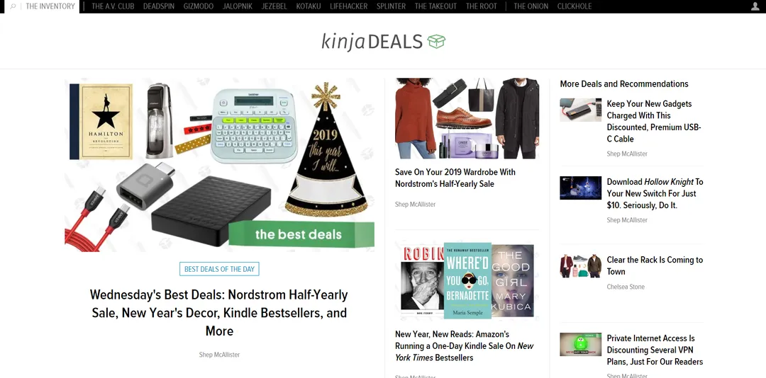 Kinja Deals