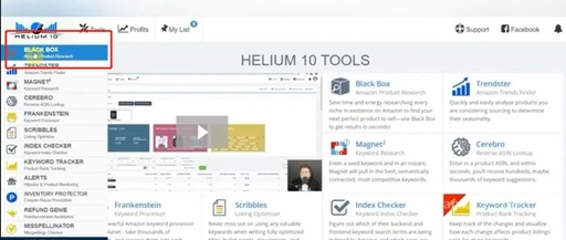 如何使用Helium10通过关键字选品