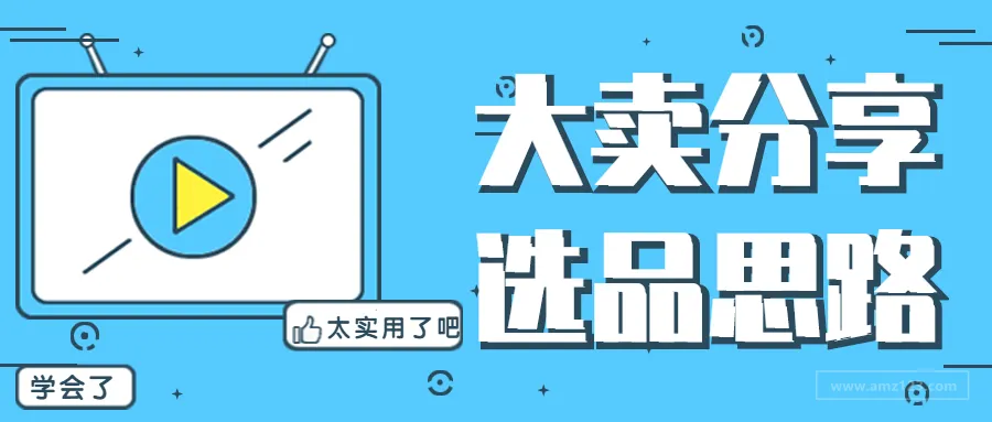 大卖分享:请问大神,你们公司的选品思路是什么?