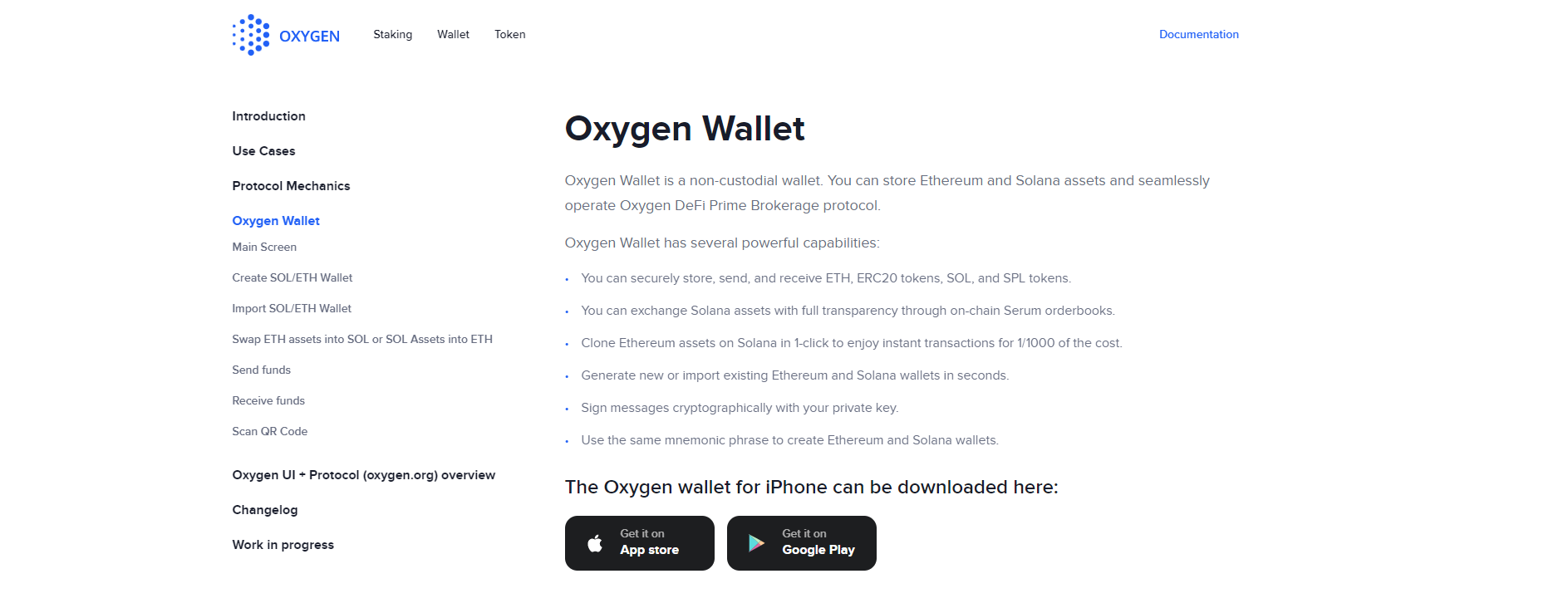 Oxygen Wallet