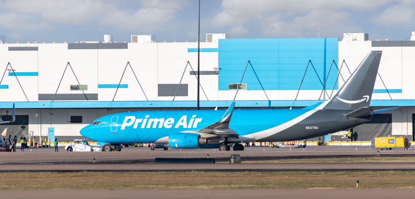 亚马逊航空运输活动增长10%，很快将追上联邦快递和UPS