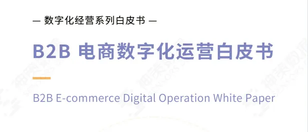 《B2B电商数字化运营白皮书》PDF下载