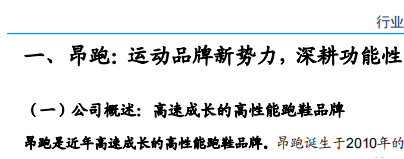 《纺织服装行业运动鞋报告-以极致专业化跑鞋突围运动鞋服市场》PDF下载