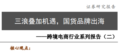 《跨境电商行业系列报告（二）：三浪叠加机遇，国货品牌出海》PDF下载