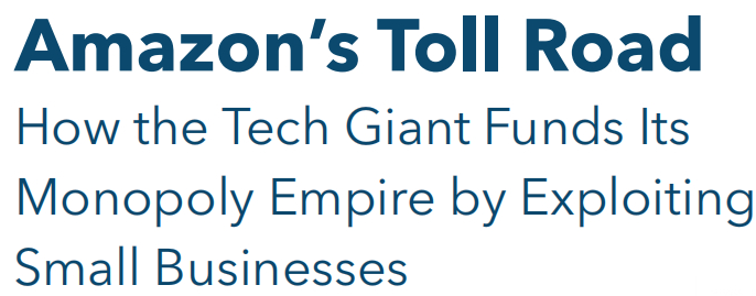 《亚马逊：科技巨头如何利用小企业为其垄断帝国提供资金（英）》PDF下载