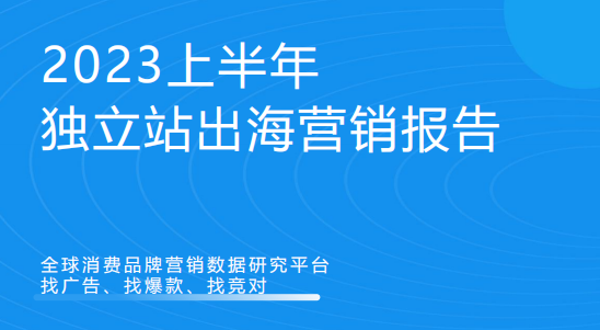 《2023上半年独立站出海营销报告》PDF下载