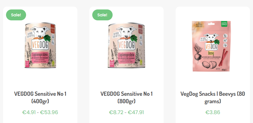 纯素狗粮品牌VEGDOG完成350万欧元融资