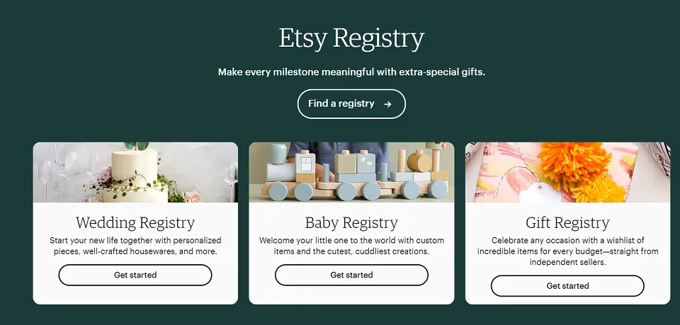 Etsy品类多元化扩张，推出婴儿用品登记服务