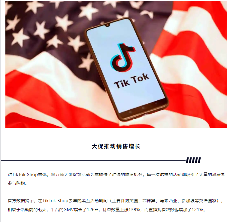 Tik Tok Shop首度在美黑五，举办史上最大跨境电商促销！