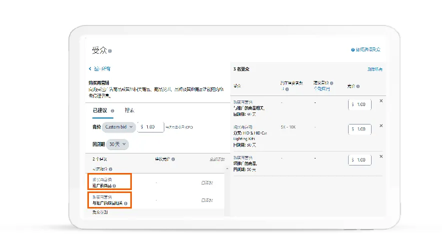 妙用亚马逊广告组合抓住汽配消费者