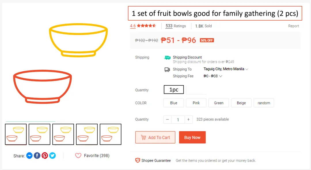 【上架规范】杯子单个和叠放尺寸不同怎么上架才正确?