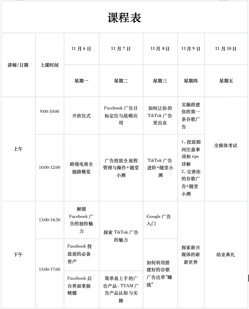 跨境电商投放人才培养计划圆满落幕,校企合作携手打造出海新势力