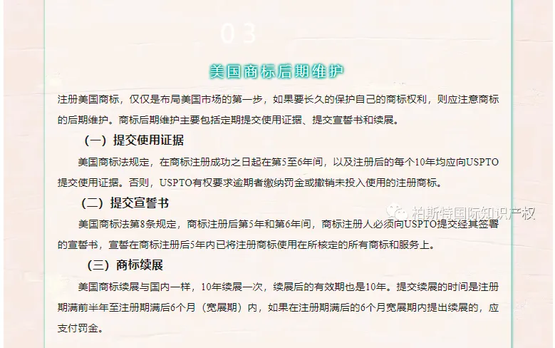 一图看懂系列：美国商标注册流程