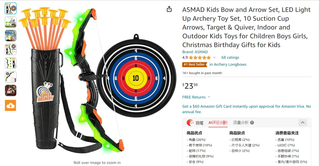 速领！2023亚马逊黑五网一飙升爆品数据