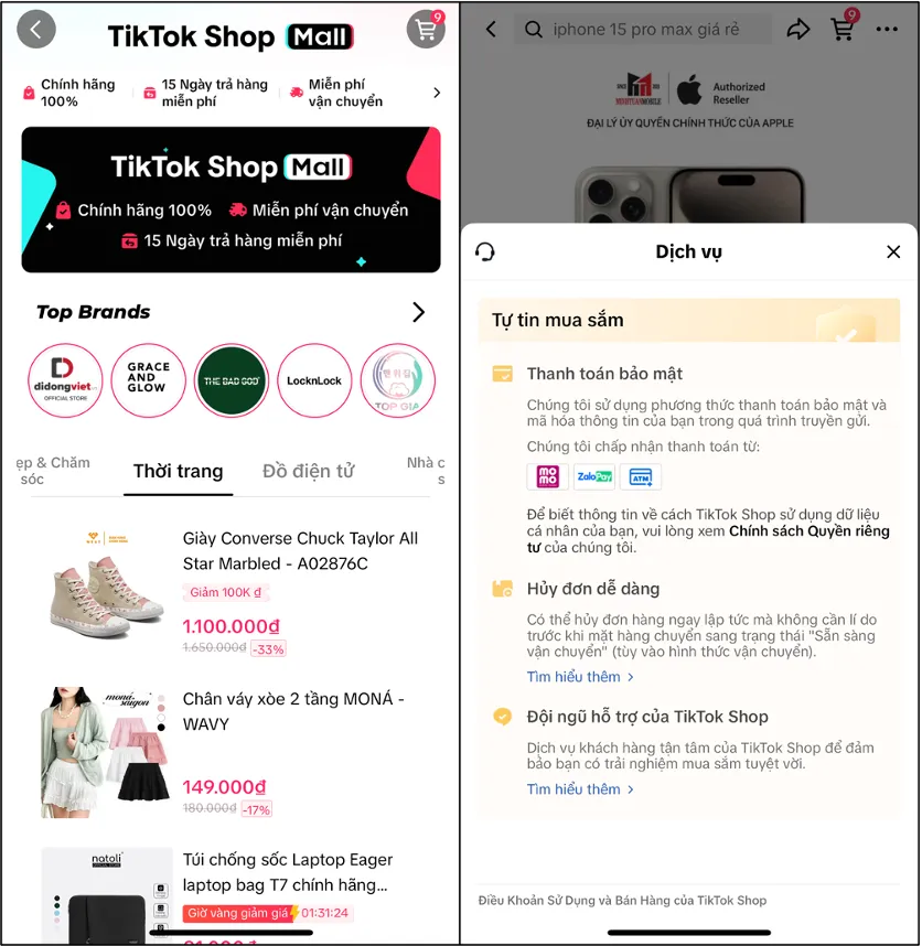 越南 TikTok Shop 商城上线首周,各品类商品销量迎来激增!