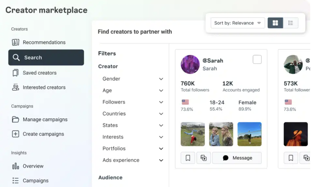 instagram将上线创作者建联工具，为品牌与KOL合作搭桥