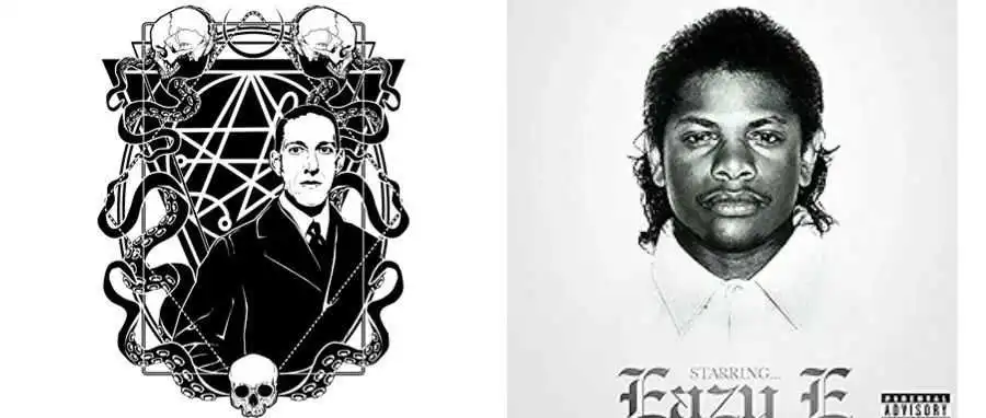 快避险!暗黑系插画卷土重来!EAZY-E歌手商标涉及服饰及音乐范围!