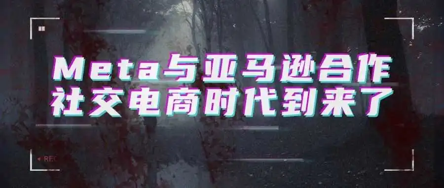 Meta与亚马逊合作,社交电商时代到来了?