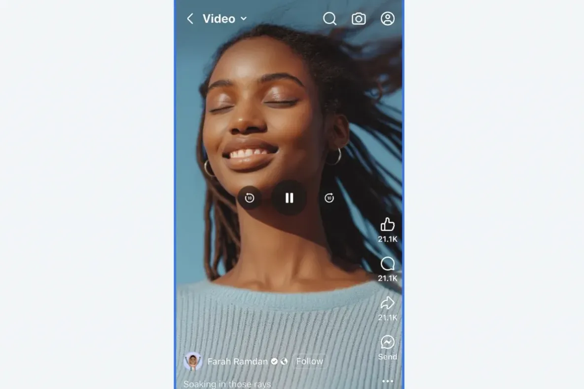 逐渐“TikTok化”?Facebook视频将默认竖屏显示!