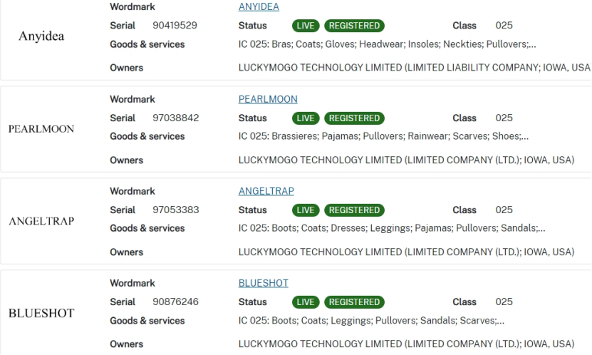 Luckymogo Technology Limited, Ltd. 商标案件：2024-cv-02163，0赔偿撤诉！