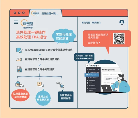 退易帮：推动跨境电商行业服务升级与创新的引领者 助力卖家退货服务的好帮手