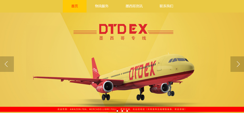 DTDEX谷赛斯速运(墨西哥专线)