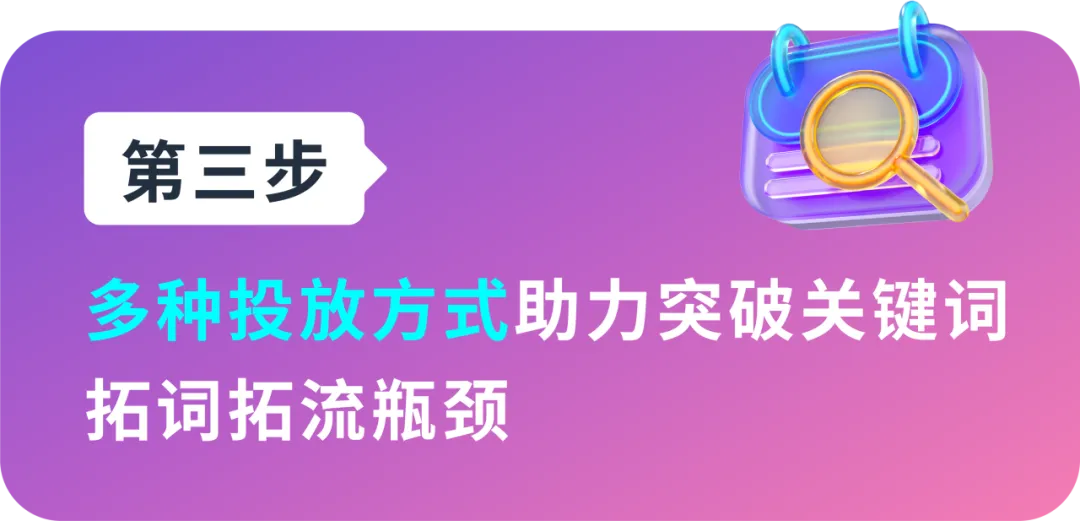 强相关词直接投放?投放方式“联动”效果最大化